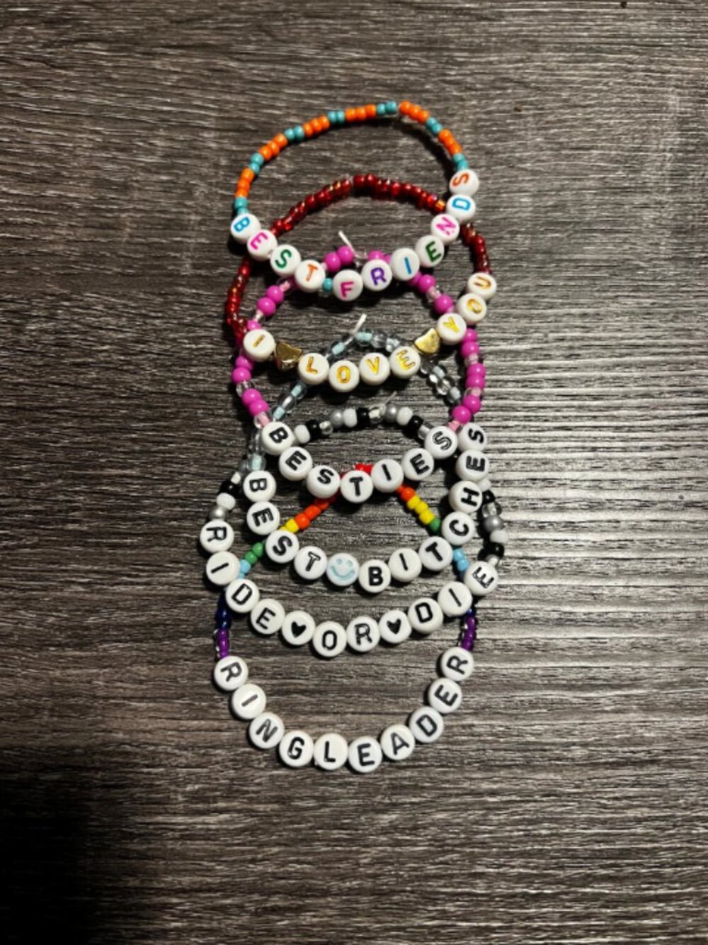 BFF Beaded Friendship Bracelets - Three Pack!